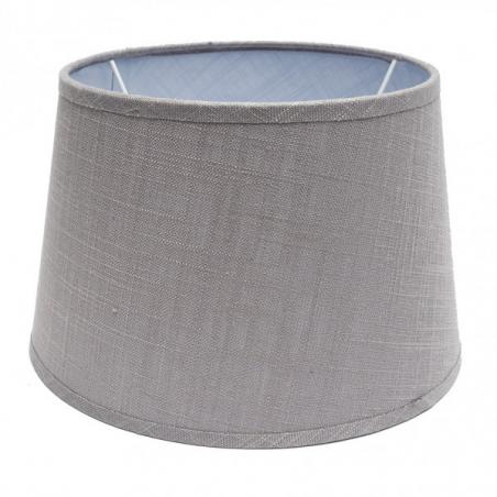 Pantalla Agueda E27 Gris 45dx35dx30h Conica Abierta