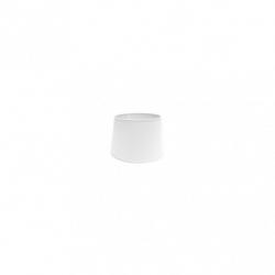 Pantalla Clara Pinza Blanca 10dx8dx8h Conica Abierta