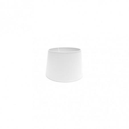 Pantalla Clara E27 Blanca 15dx12dx14h Conica Abierta