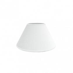 Pantalla Clara E27 Blanca 30dx15dx20h Conica Cerrada
