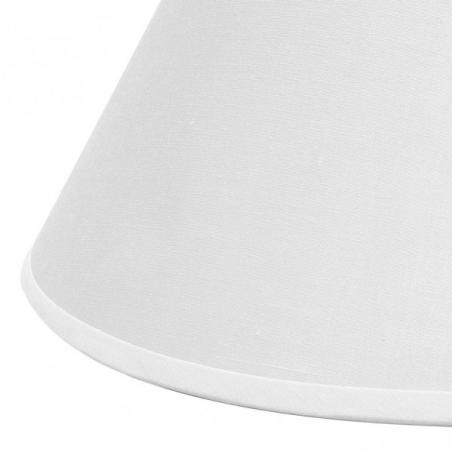 Pantalla Clara E27 Blanca 30dx15dx20h Conica Cerrada