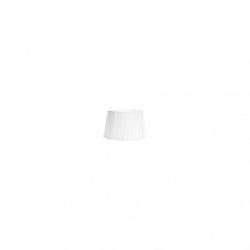 Pantalla Laura Pinza Blanca 10dx8dx8h Conica Abierta