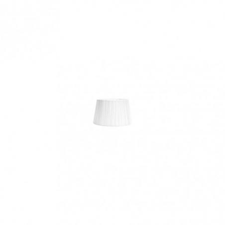 Pantalla Laura Pinza Blanca 10dx8dx8h Conica Abierta