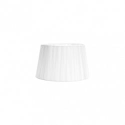 Pantalla Laura E27 Blanca 25dx20dx15h Conica Abierta