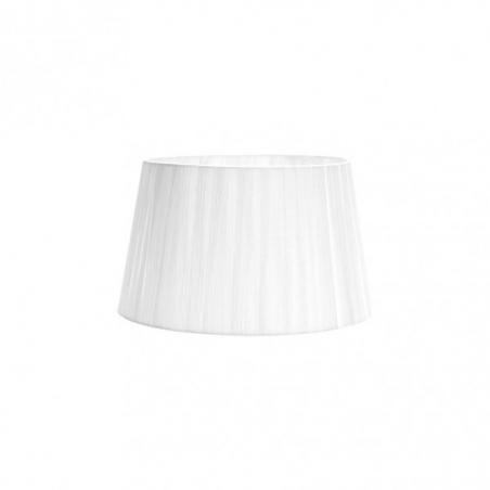 Pantalla Laura E27 Blanca 30dx22dx17h Conica Abierta