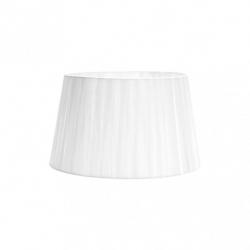 Pantalla Laura E27 Blanca 35dx25dx20h Conica Abierta