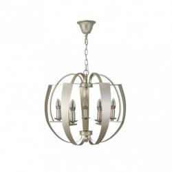 Colgante Capuchina 5xe14 Champagne Regx53x53 Cm