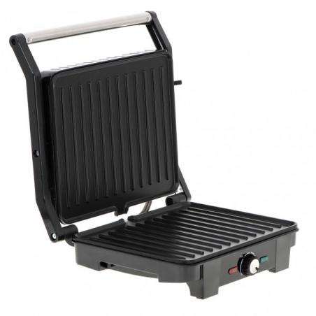 Grill Antiadherente 2800w 180º Bandeja Goteo Placa Xl 29*24 Cm Con Espatula