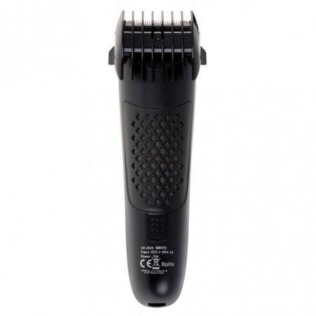 Recortadora Barba Inalambrica Carga Usb Pant. Lcd Tiempo Uso 60min Aspiracion 2 Accesor.