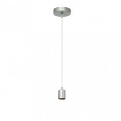 Arm.colgante Cara 1xe27 Niquel Regx10x10 Cm