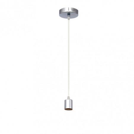 Arm.colgante Cara 1xe27 Cromo Regx10x10 Cm