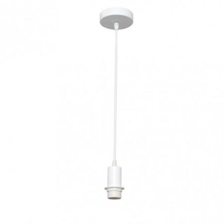 Arm.colgante P/pantalla Cara 1xe27 Blanco Regx10x10 Cm