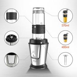 Batidora Personal C/barilla De Enfriamiento 800w 2 Vasos Deportivos Incluidos