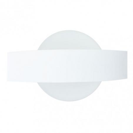 Aplique Barredor De Pared Circ.8w 4000k Arco Blanco 630 Lm Ip20 13x24x5 Cm