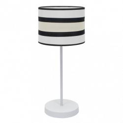 Sobremesa Grand. Karla 1xe27 Blanco/beis 61x25x25 Cm
