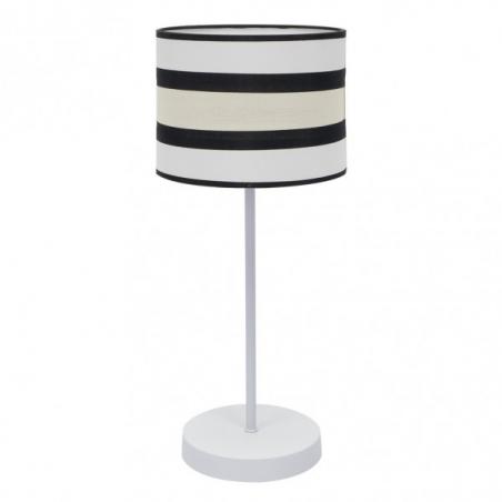 Sobremesa Grand. Karla 1xe27 Blanco/beis 61x25x25 Cm