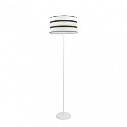 Pie Salon Karla 1xe27 Blanco/beis 149x40x40 Cm