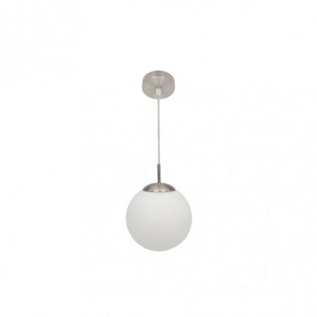 Colgante Astro 1xe27 Blanco/niquel Regx20x20 Cm