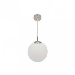 Colgante Astro 1xe27 Blanco/niquel Regx25x25 Cm