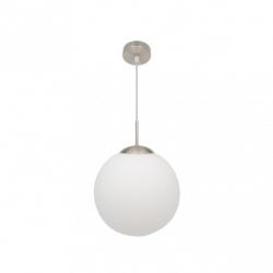 Colgante Astro 1xe27 Blanco/niquel Regx30x30 Cm