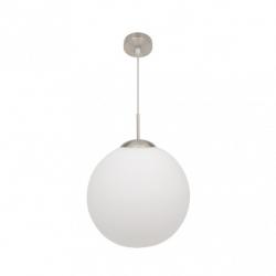 Colgante Astro 1xe27 Blanco/niquel Regx35x35 Cm