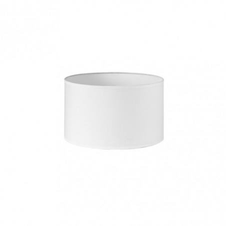 Pantalla Cilindrica Dori E27 Blanca 30Dx30dx20h Cm  Tejido Popelin