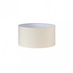 Pantalla Cilindrica Dori E27 Beis 35Dx35dx20h Cm  Tejido Popelin