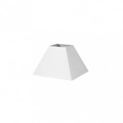 Pantalla Piramide Mezzo E27 Blanco 25dx11dx18h Tejido Popelin