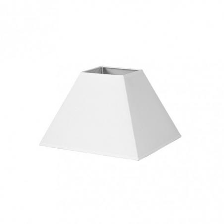 Pantalla Piramide Mezzo E27 Blanco 35dx15dx25h Tejido Popelin