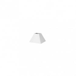Pantalla Piramide Mezzo Pinza Blanco 12dx7dx10h  Tejido Popelin