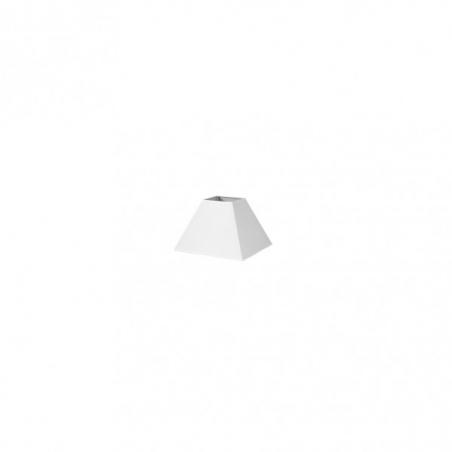 Pantalla Piramide Mezzo Pinza Blanco 12dx7dx10h  Tejido Popelin