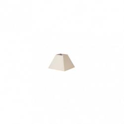 Pantalla Piramide Mezzo Pinza Beis 12dx7dx10h  Tejido Popelin