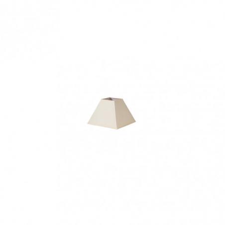 Pantalla Piramide Mezzo Pinza Beis 12dx7dx10h  Tejido Popelin