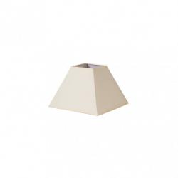 Pantalla Piramide Mezzo E27 Beis 25dx11dx18h   Tejido Popelin