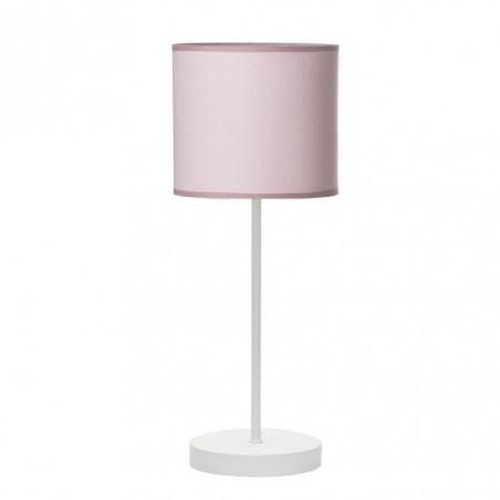 Sobremesa Ibor 1xe14  Blanco/rosa 42x17x17 Cm
