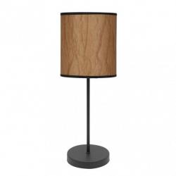 Sobremesa Papiro 1xe14 Pergamino/negro 46x16x16 Cm
