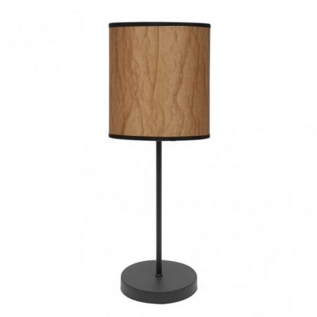 Sobremesa Papiro 1xe14 Pergamino/negro 46x16x16 Cm