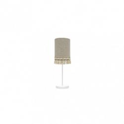 Sobremesa Vera 1xe14 Blanco/beis 46x15x15 Cm