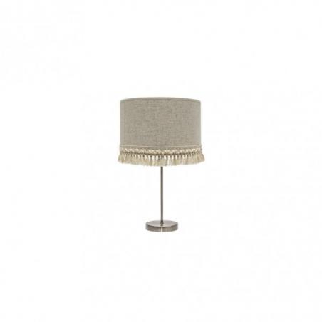 Sobremesa Alto Vera 1xe27 Cuero/beis 62x30x30 Cm