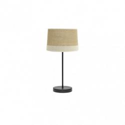 Sobremesa Tietar 1xe14 Saco/beis  44x22x22 Cm