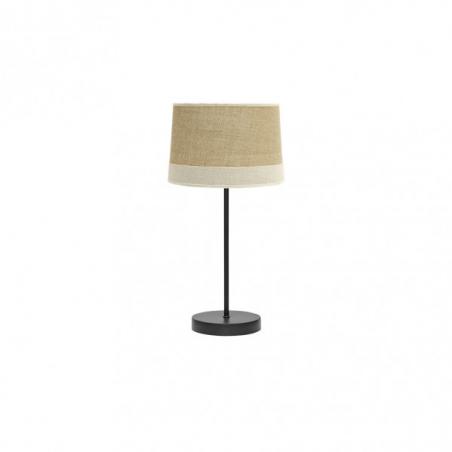 Sobremesa Tietar 1xe14 Saco/beis  44x22x22 Cm