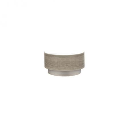 Aplique Tania 1xe27 Madera Gris 15x30x16 Cm