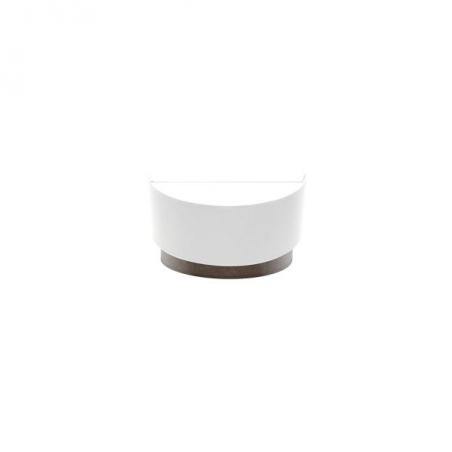 Aplique Tatiana 1xe27 Blanco-oxido 17x30x15 Cm