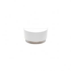 Aplique Tatiana 1xe27 Blanco-madera Gris 17x30x15 Cm