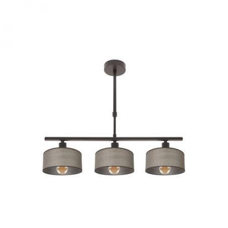 Lampara Gilda 3xe14 Marron Regx55x14 Cm