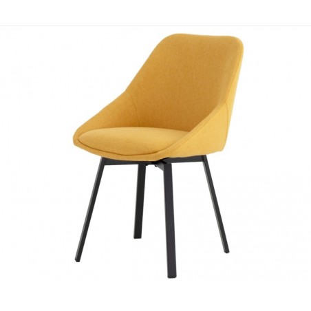 Silla Giratoria Melia Mostaza