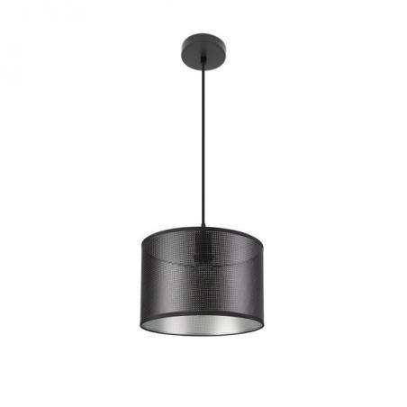 Colgante Anastasia 1xe27 Negro/negro-plata Regx30x30 Cm
