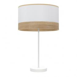 Sobremesa Alto Olga 1xe27 Blanco/blanco-mad.clara  62x30x30 Cm
