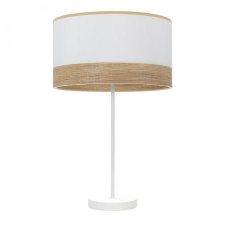 Sobremesa Alto Olga 1xe27 Blanco/blanco-mad.clara  62x30x30 Cm