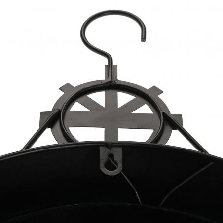 RELOJ PARED METAL CROWN